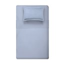 Ver imagem 4 de Jogo de Cama Solteiro Liso 300 Fios Nova América:azul