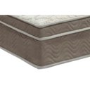 Ver imagem 2 de Cama Box Solteiro: Colchão Molas Ortobom Superpocket Fort Airtech Spring + Base Branco(88x188)