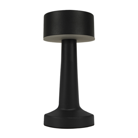 Abajur Jimp Led Taschibra Preto Recarregável sem Fio 2w Sensor Touch