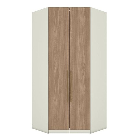 Armário de Canto Closet 2 Portas New Predileto Areia Jequitibá - Henn