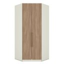 Ver imagem 1 de Armário de Canto Closet 2 Portas New Predileto Areia Jequitibá - Henn