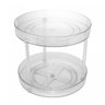 Organizador Giratório 2 Andares de Plástico My Box 27cm - 2