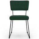 Ver imagem 6 de Kit 08 Cadeiras Decorativas Para Sala De Jantar Allana L02 Suede Verde Musgo - Lyam Decor