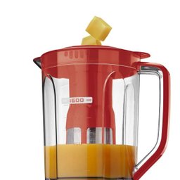 Liquidificador Mondial com Filtro 500W 2.2L Vermelho L-99-Fr - 127V - 4
