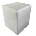 Ver imagem 1 de Puff Quadrado Sued Premium Bege Sua Casa Decor