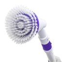 Ver mais imagens de Escova Elétrica de Limpeza Spin Scrub ObaSpin Roxa Obabox + Kit com 6 escovas