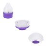 Escova Elétrica de Limpeza Spin Scrub ObaSpin Roxa Obabox + Kit com 6 escovas - 2
