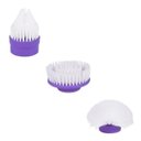 Ver imagem 2 de Escova Elétrica de Limpeza Spin Scrub ObaSpin Roxa Obabox + Kit com 6 escovas