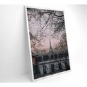 Ver imagem 6 de Quadro Torre Eiffel Neblina 60x90 Cm Adesivo Fotográfico