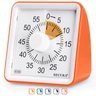 Secura Timer Visual de 60 Minutos para Sala de Aula e Estudo (laranja) - 1