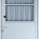 Ver imagem 4 de Porta de Alumínio Lambril Postigo Esquerda Vidro Branca