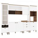 Ver imagem 2 de Cozinha Completa Iluminata 7 Portas 5 Gavetas Branco/ébano - Genialflex