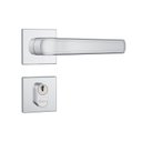 Ver imagem 4 de Porta Lisa Padrão Batente Ecológico 09 Fechadura 803/23 Inox 72 x 210cm Lado Esquerdo Rodam Marrom