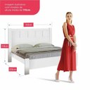 Ver imagem 3 de Cama Casal 153x118x200cm 100% Mdf Premium