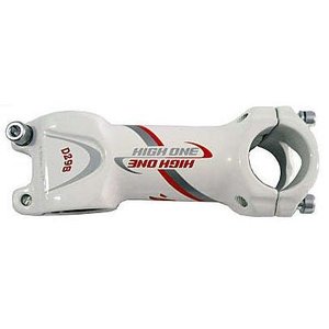 Suporte Guidão Duo High One 25.4mm Branco - 90 Mm