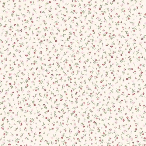 Papel de Parede Infantil Florzinhas Rosa Sonhos Pp205