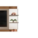 Ver imagem 5 de Estante para Sala Lupi TV até 55 Polegadas c/ 1 Porta de Correr e 3 Nichos Carvalho/Griz - DJ Móveis