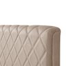Cabeceira Cama Box Queen 1,60m Estofada Capri Linho Bege - 4
