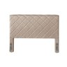 Cabeceira Cama Box Queen 1,60m Estofada Capri Linho Bege - 3