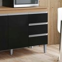 Ver imagem 5 de Balcão Cozinha com Tampo 120cm 3 Gavetas Leticia A01 - D’Rossi