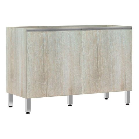 Balcão De Pia Sem Tamp 120cm Lis Legno Crema