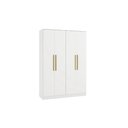 Ver imagem 2 de Guarda Roupa Closet Modulado Componível 4 Portas 158cm Linha Modulado Adapt N536 Kappesberg- Branco