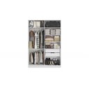 Ver imagem 5 de Guarda Roupa Closet Modulado Componível 4 Portas 158cm Linha Modulado Adapt N536 Kappesberg- Branco
