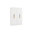 Ver imagem 1 de Guarda Roupa Closet Modulado Componível 4 Portas 158cm Linha Modulado Adapt N536 Kappesberg- Branco