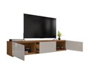 Ver imagem 2 de Rack para Tv Eros 1,80m Cedro/off White - Casa D