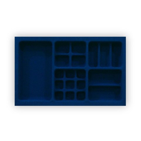 Porta Joias Aveludado Pj-08 Moldplast Azul