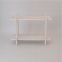 Ver imagem 3 de Aparador Montare 2 Prateleiras 75cm de Comprimento Branco