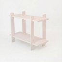 Ver imagem 1 de Aparador Montare 2 Prateleiras 75cm de Comprimento Branco