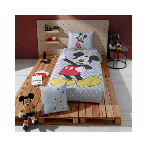 Cobreleito Solteiro Disney Mickey Classic Hedrons Cl0886.2312