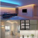 Ver imagem 7 de Fita de Led Cob Flexível Adesiva com Iluminação Luz Linear de 5m 12v Ip20 320 Leds/m de 8mm com Font