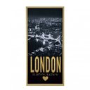 Ver imagem 1 de Quadro Decorativo City com Moldura Mart Collection 80cmx38cmx4,5cm