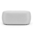 Ver imagem 1 de Conjunto 02 Puffs Decorativos Orgânicos Molly Couríssimo Branco - Desk Design