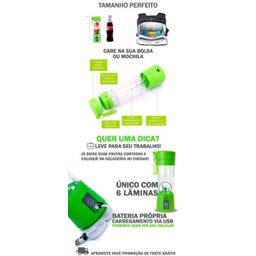 Fit Mix - Liquidificador Portátil 6 Lâminas - 3