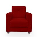 Ver imagem 5 de Sofá + 1 Poltrona para Sala de Estar Moderno Confortável Veneza Suede
