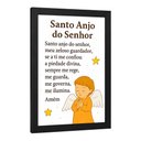 Ver imagem 7 de Quadro Decorativo Infantil Oração "Santo Anjo do Senhor ..."