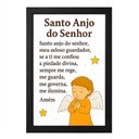 Ver mais imagens de Quadro Decorativo Infantil Oração "Santo Anjo do Senhor ..."