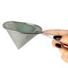Coador Funil de Alumínio para Coar Leite Chá Óleo 10x9 Cm - 3