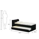 Ver imagem 6 de Cama Solteiro Bicama Ditália BB-28 Preto