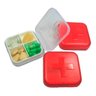 Porta Comprimidos Kit 3 Portas Comprimidos Caixa Bolso Diário Organizador - 5