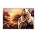 Ver imagem 2 de Placa Decorativa Mdf Jesus Cristo Tamanho 20x27cm