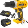Parafusadeira 3/8 Pol + Bateria 18v + Carregador de Bateria 18v Vonder-bivolt - 1