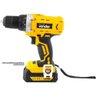 Parafusadeira 3/8 Pol + Bateria 18v + Carregador de Bateria 18v Vonder-bivolt - 6