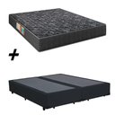 Ver imagem 1 de Cama Box Bipartido Casal + Colchão Portobel Verona D28 54x138x188