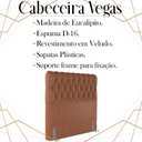 Ver imagem 3 de Cabeceira Solteiro 88 cm Vegas Veludo Terracota Soon