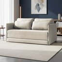 Ver imagem 1 de Sofá Cama Retratil Compacta Dália Fixa Veludo K01 - D’Rossi