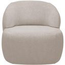 Ver imagem 3 de Kit 02 Poltronas Decorativa Fixa Orgânica para Sala Living Barolo L06 Bouclê Bege - Lyam Decor